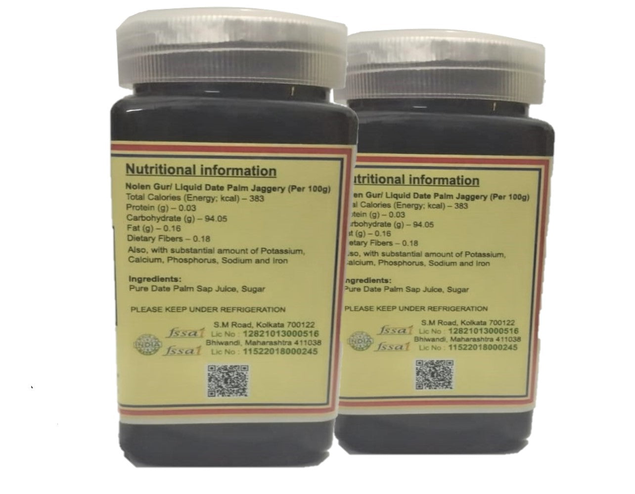 MonBangla Pure Jhola Nolen Gur (Date Palm Jaggery) - 800G (400GX 2) │Saver combo│ Pack of 2