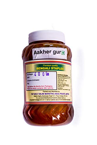 MonBangla Pure Aakher Gur (Sugarcane Jaggery) - 400 GMS