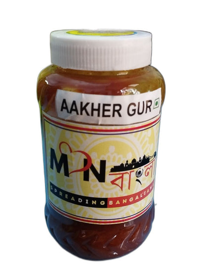 MonBangla Pure Aakher Gur (Sugarcane Jaggery) - 400 GMS