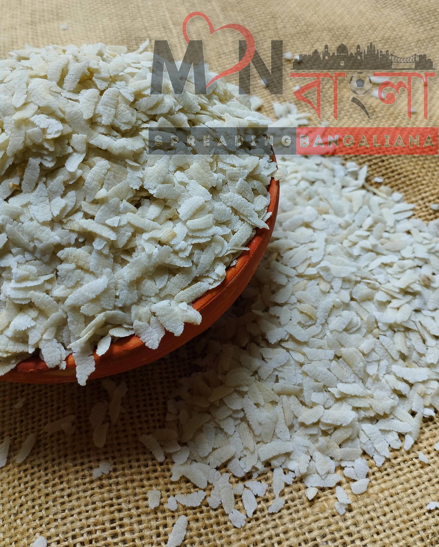 MonBangla Gobindobhog Chal Er Chire | Premium Aromatic Bengali Flattened Rice
