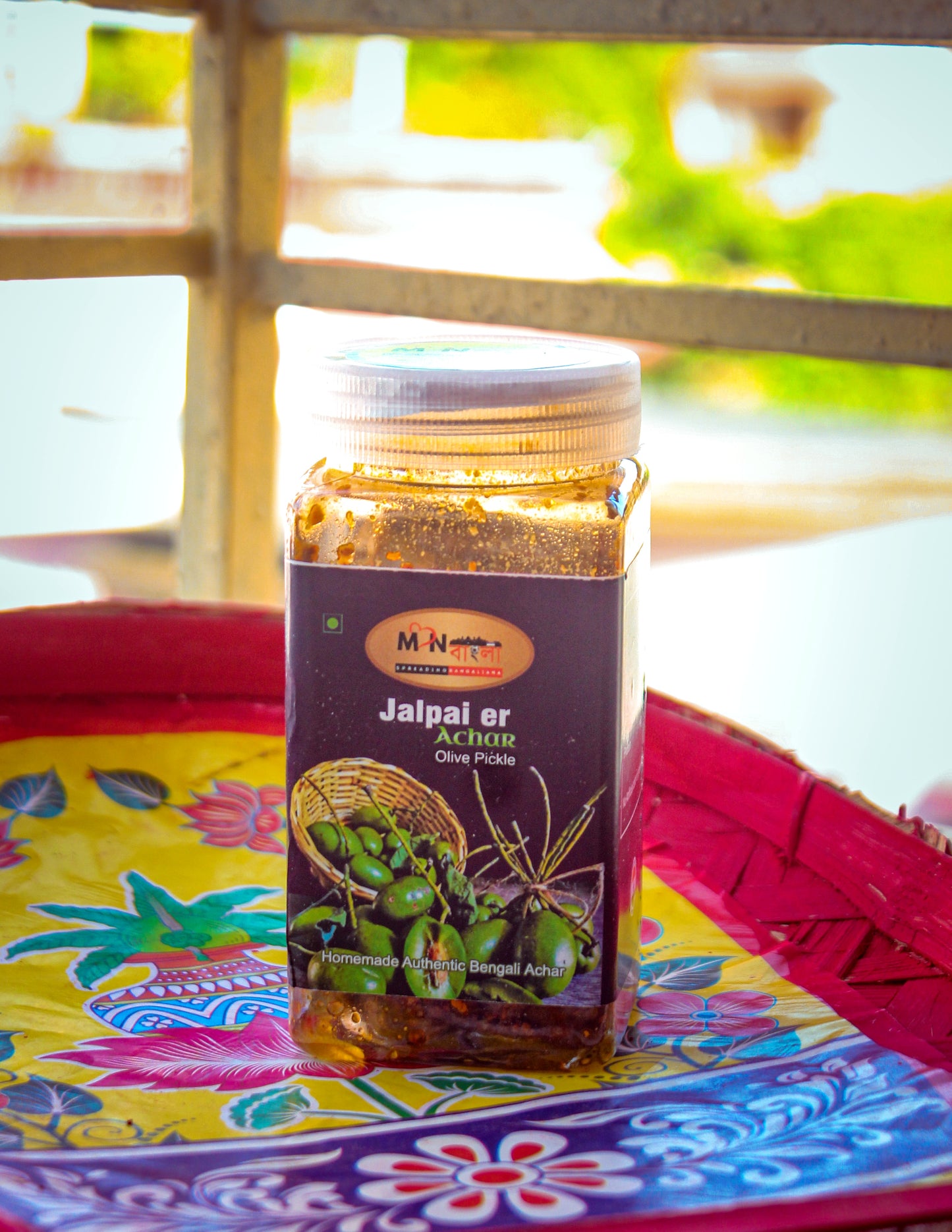 MonBangla Authentic Bengali Homemade Achar Combo (MonBangla Jalpai Achar-Double Pack (200GX2)