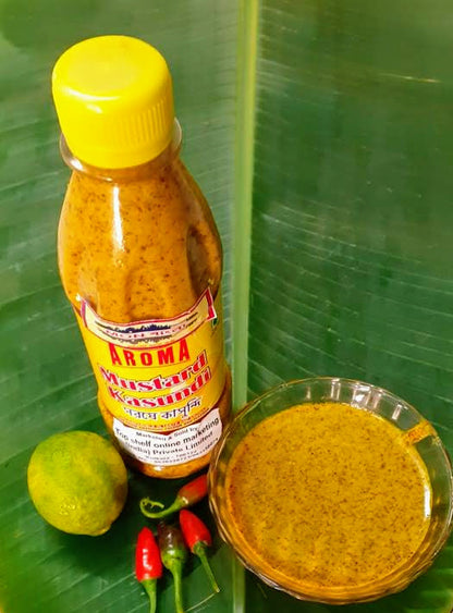 MonBangla Original Bengali Kasundi (Mustard Sauce) - 300 GMS