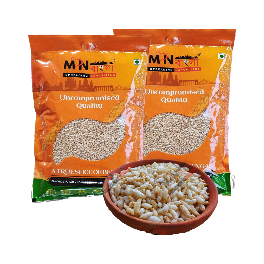 MonBangla Special Bangla Lal Moori/Puffed Red Rice │No Urea, No chemical