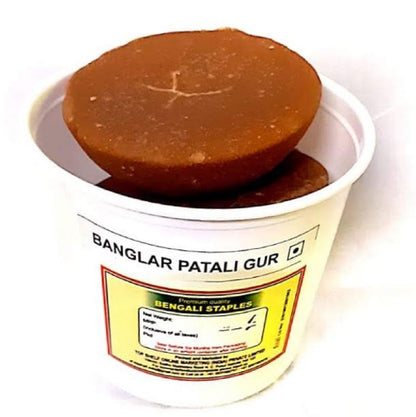 MonBangla Premium Khejur Patali (Nolen Patali) /Date Palm Jaggery - 700 GMS From NADIA