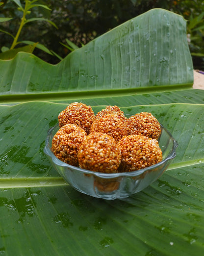 MonBangla Special Puja Prasad Combo│Narkel Naru, Til er naru, Murki, Chire er Moya & Kadma│Authentic & Home made