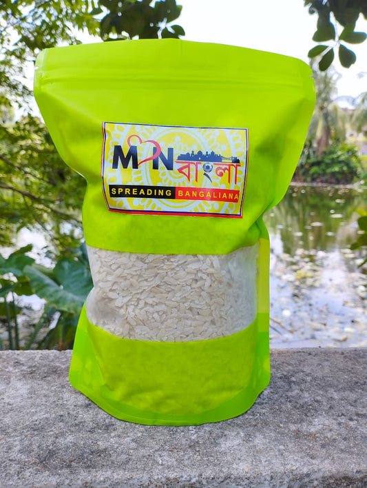MonBangla Gobindobhog Chal Er Chire | Premium Aromatic Bengali Flattened Rice