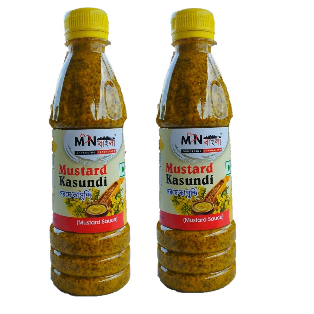 MonBangla Original Bengali Kasundi (Mustard Sauce) - 300 GMS