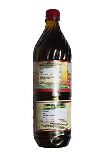 MonBangla Kather Ghani Pure Mustard Oil / Shorsher Tel - 2L