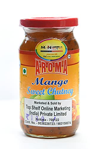 MonBangla Authentic Bengali Aamer Misti Achar (Sweet Mango Pickle/Chutney)