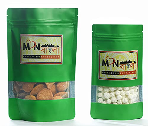 MonBangla Special Combo - Authentic Nakuldana (200g) and Gur er Lal Batasha(200g)